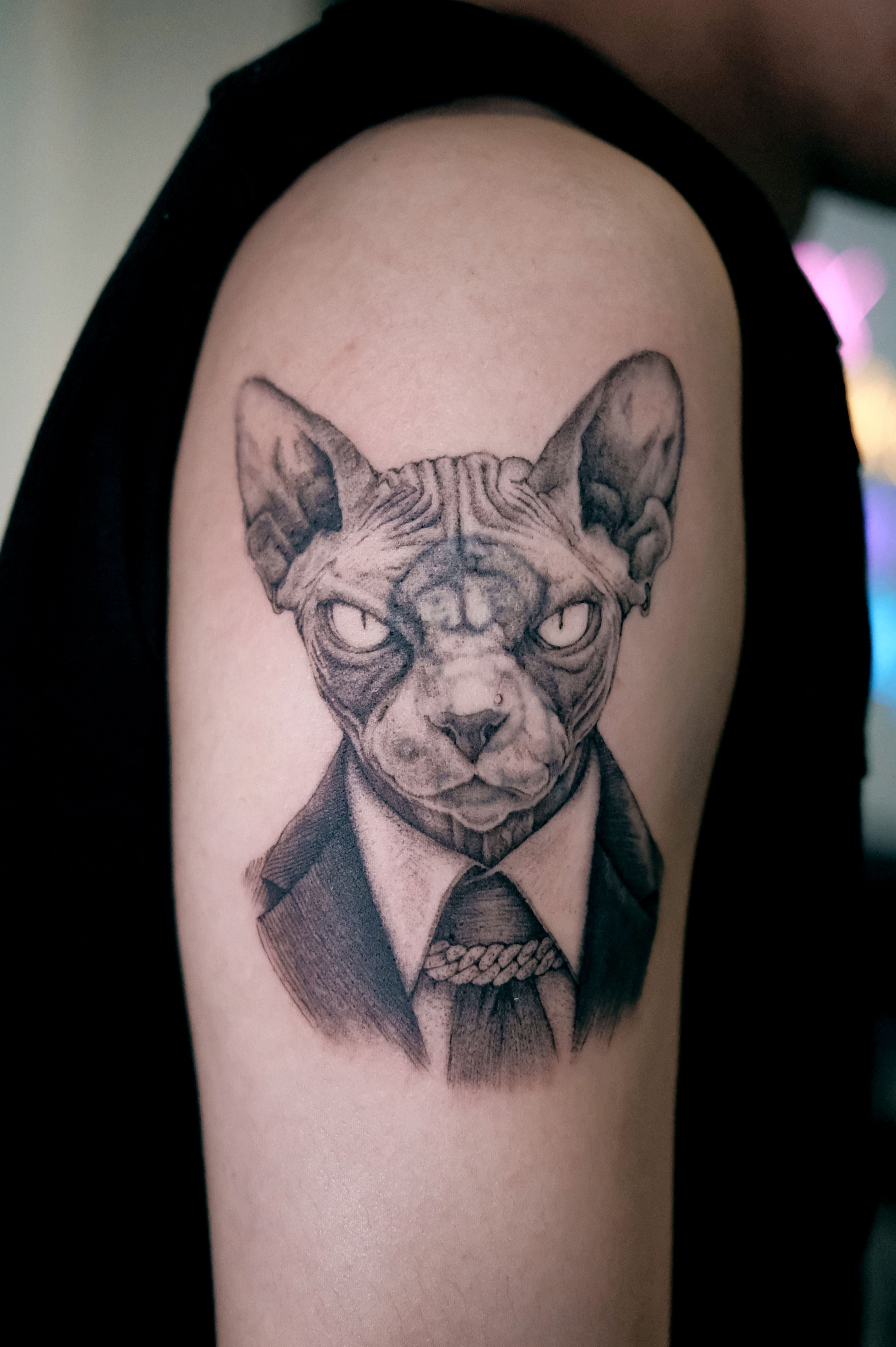Realistic tattoo 1
